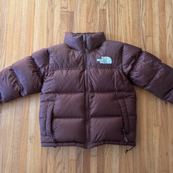 The North Face 1996 Retro Nuptse Down Jacket in Brown - Picture 1 of 3